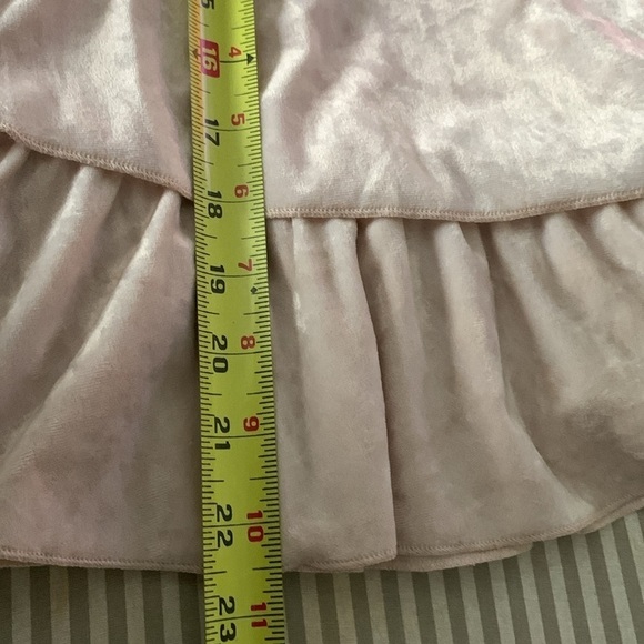 aerie Pale Pink Velour Blouse Size M. #108 - Picture 9 of 9